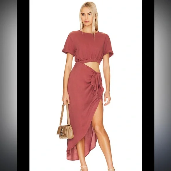 chinese dress ladies Free People Calla Print Long Sleeve Midi Dress SKYCOMBO / M